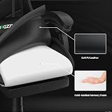 bigzzia Ergonomic Gaming Chair with Lumbar Cushion Headrest Black view 6