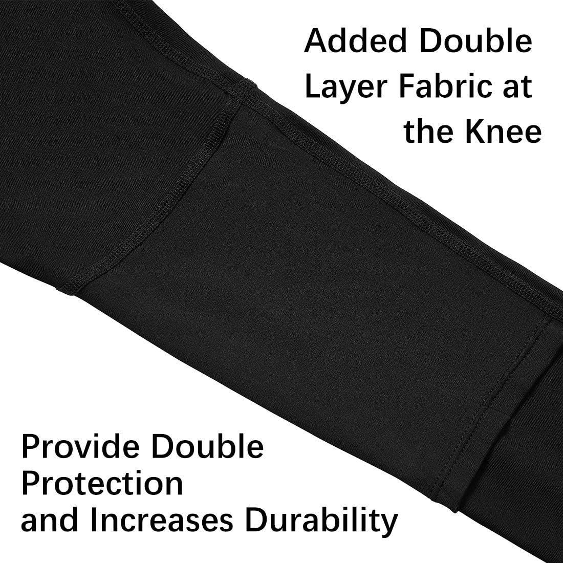 Youth Compression Pants Boys Leggings Base Layer with Double Layer Thick Material: Clothing