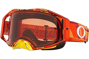 Oakley Airbrake MX TLD Quattro Adult Off-Road Motorcycle Goggles - Orange Prizm Bronze/One Size