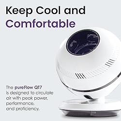 Greentech QT7 Bladeless Fan - Whisper Quiet Air