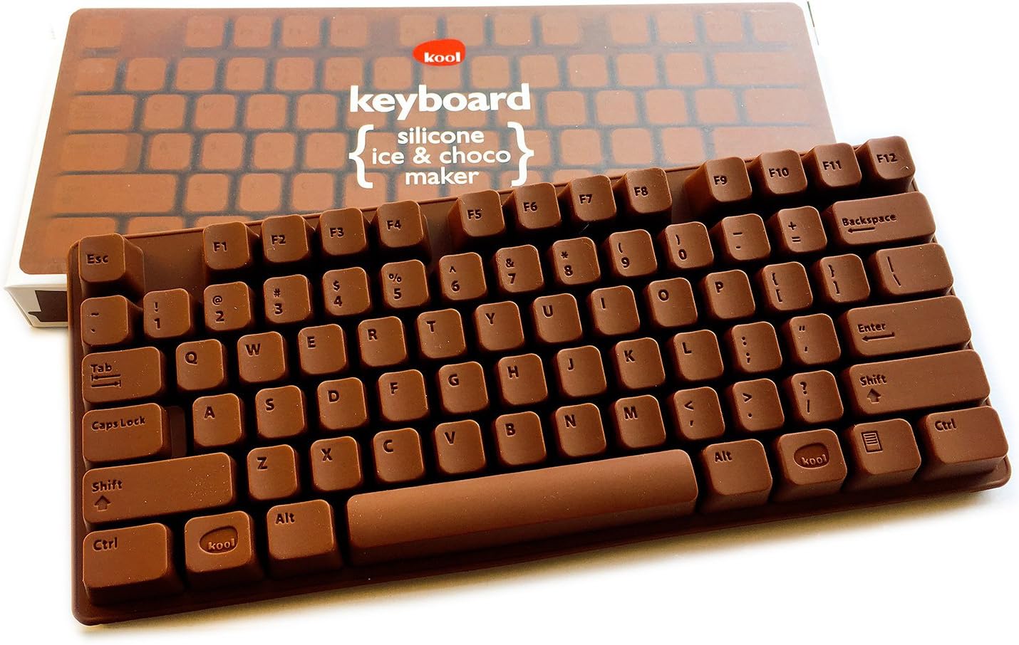 Chocolate Chocolate – Also Suitable for Fun Ice Cubes – Silicone Icing Moulds for PC Keyboard