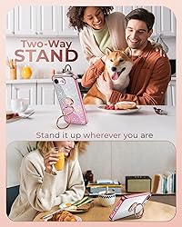 XYZ for iPhone 16E Case with Stand, Phone Case with