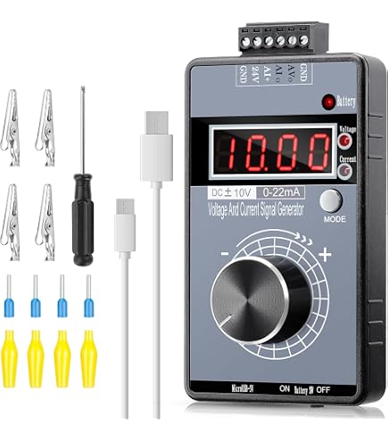 UCTRONICS DC ±10V 0/4-20mA Current Voltage Signal Generator, USB