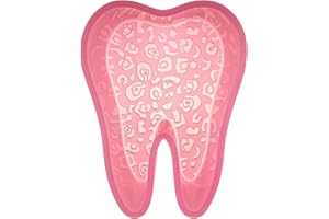 (300 Design Optional) MUBYOK M171 Leopard Tooth Silicone Freshie Mold for Baking Aroma Beads Car Freshie Supplies