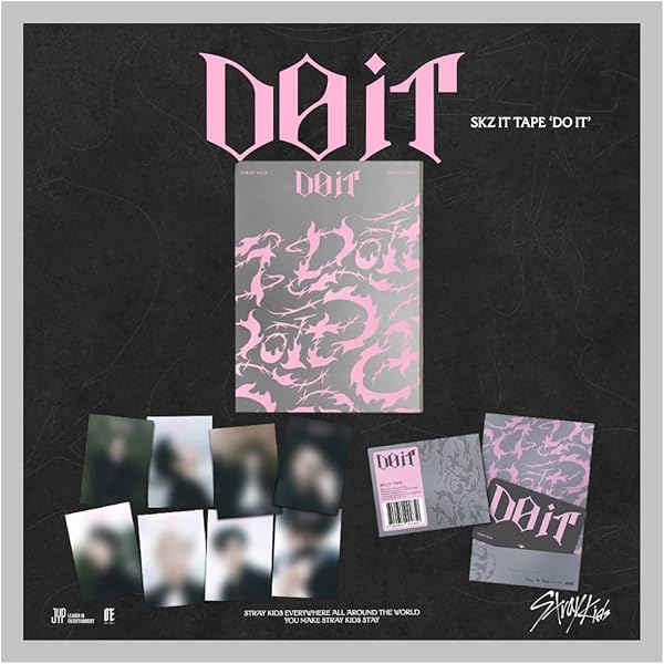 IT Ver.) STRAY KIDS SKZ IT TAPE [DO IT] Album / CD+Photo Book+3