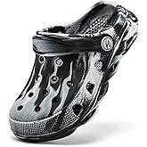 HOBIBEAR Boys and Girls Classic Graphic Garden Clogs Slip on Sandals Water Shoes(Toddler/Little Kids/Big Kids)