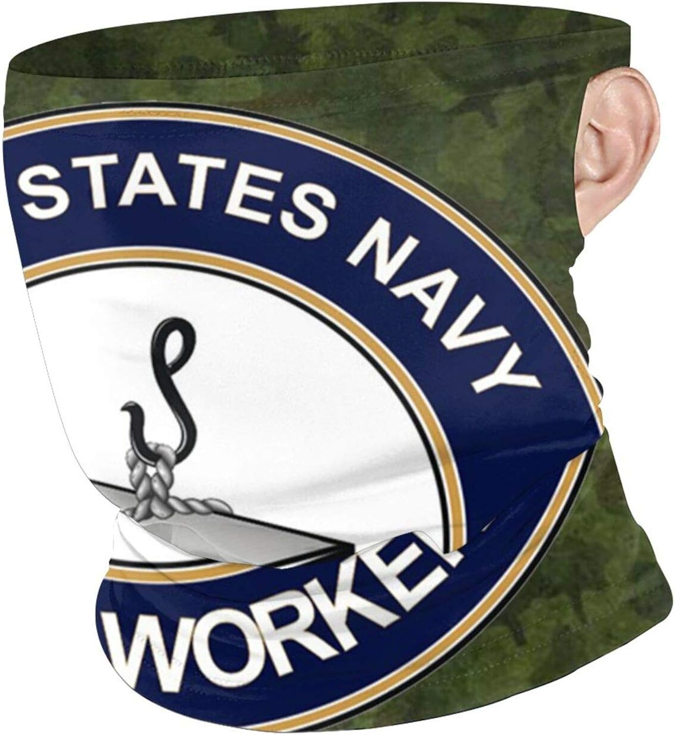 Us Navy Steelworker Windproof Sports Face Mask Mouth Mask Magic Scarf, Bandana, Balaclava for
