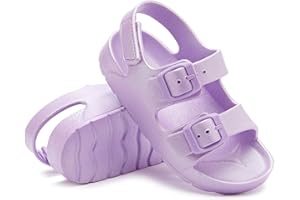 Weestep Boys Girls Toddler Little Kid Lightweight Hook Loop Sandal