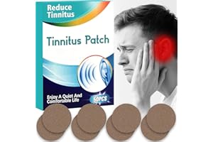 ANITIATE Tinnitus Relief for Ringing Ears, Tinnitus Relief Patches, Effective Tinnitus Treatment can Reduce Tinnitus, Relieve Hearing Loss, and Improve Ear discomfort, 50PCS