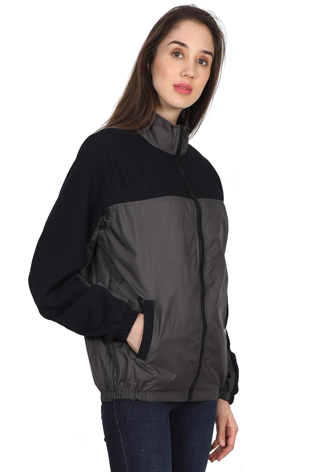 versatyl women's casual track jacket