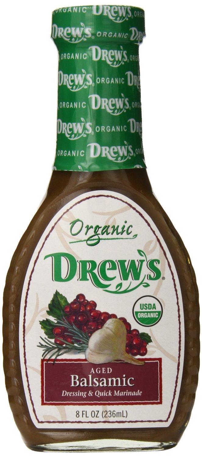 Drew's All Natural Organic Salad Dressing, Aged Balsamic