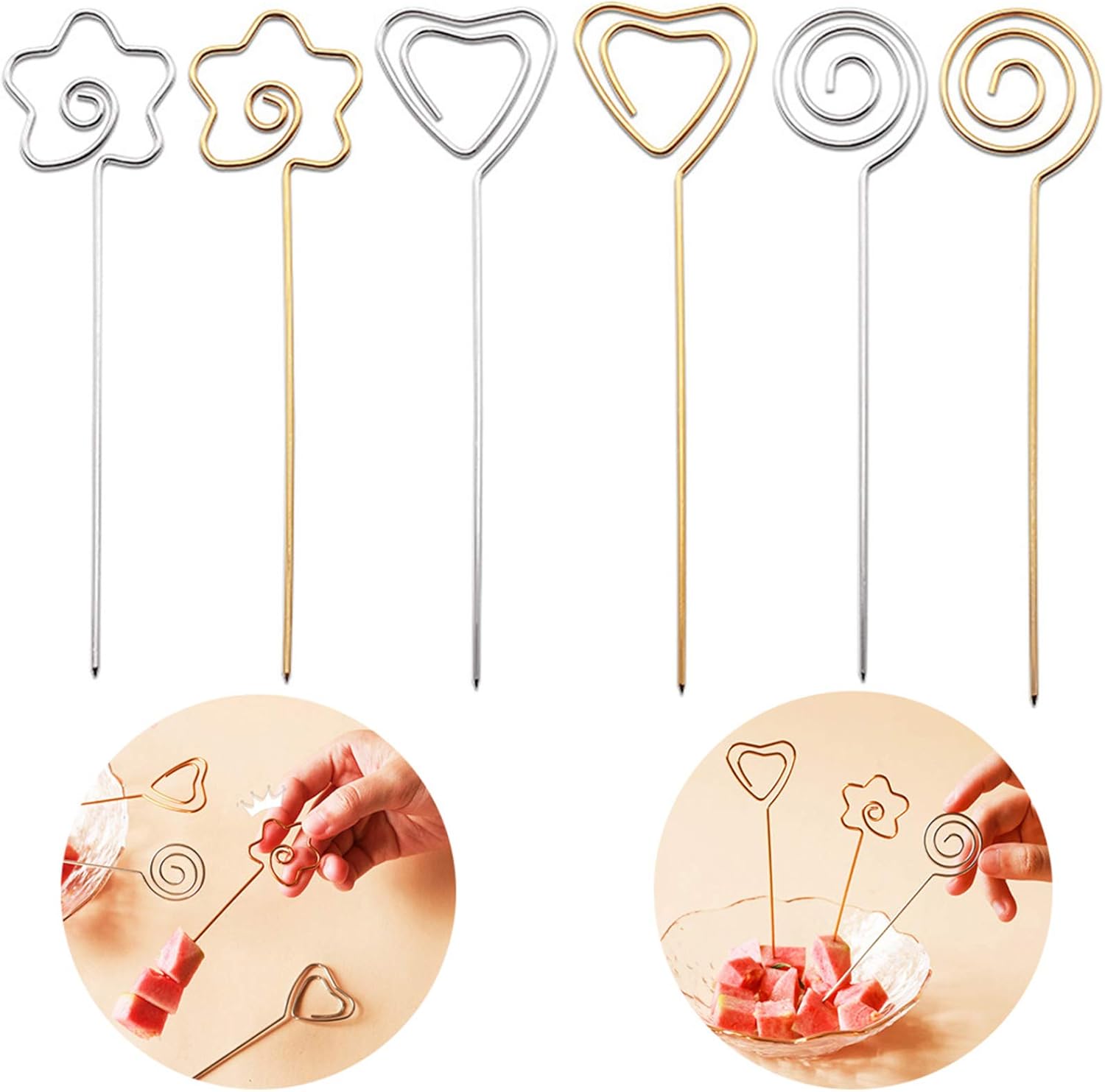 Cocktail Sticks Set Cocktail Pick Kitchen Stainless Steel