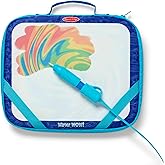 Melissa & Doug Water Wow! Take-Along Reusable Color-Reveal Drawing Set Mess-Free Multi-Activity Pad with Water PenTravel Toy