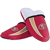 FOCO NFL Mens Football Team Logo Moccasin Slippers Shoes