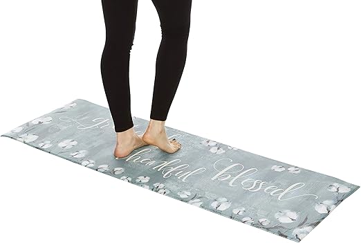 Amazon Com 20 X 55 Chic Anti Fatigue Memory Foam Kitchen Runner