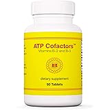 Optimox ATP Cofactors - High Potency Vitamin B Complex - Niacin and Riboflavin - Nutritional Support Supplement - 90 Tablets