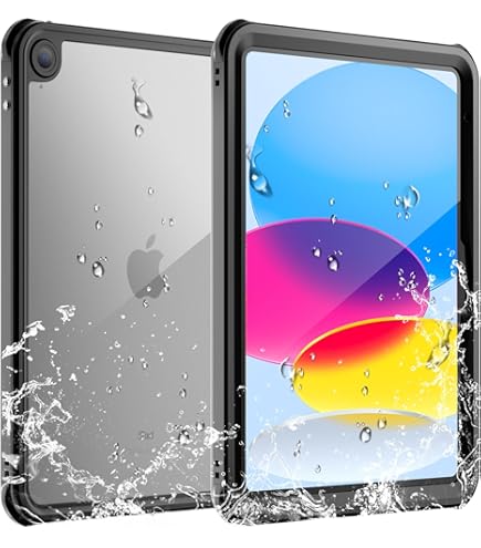 Miimall Waterproof Case For IPad Air 13 Inch M2 2024 - IP68 Full Body Protection With Built-in Screen Protector