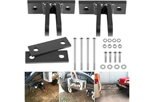 HIHITOMORROW General Bolt-On Base Plate Tow Bar Purpose Adapter Kit Fit For Blue Ox Tow Bars, General Purpose Adapter Brackets Kit Compatible With Most Vehicles, 5000 LB Rated, Replace for Blue Ox BX88230