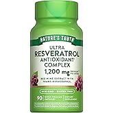 Nature's Truth Resveratrol Complex | 90 Capsules | Non-GMO and Gluten Free Supplement