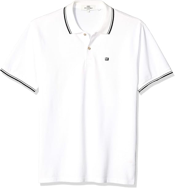 camisa polo blanca hombre