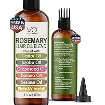 VITAL AFFAIR Blend Of Pure Rosemary Oil For Hair Growth With Castor, Batana, Jojoba Oil-Infused With Biotin &amp; Vitamin E-Blend