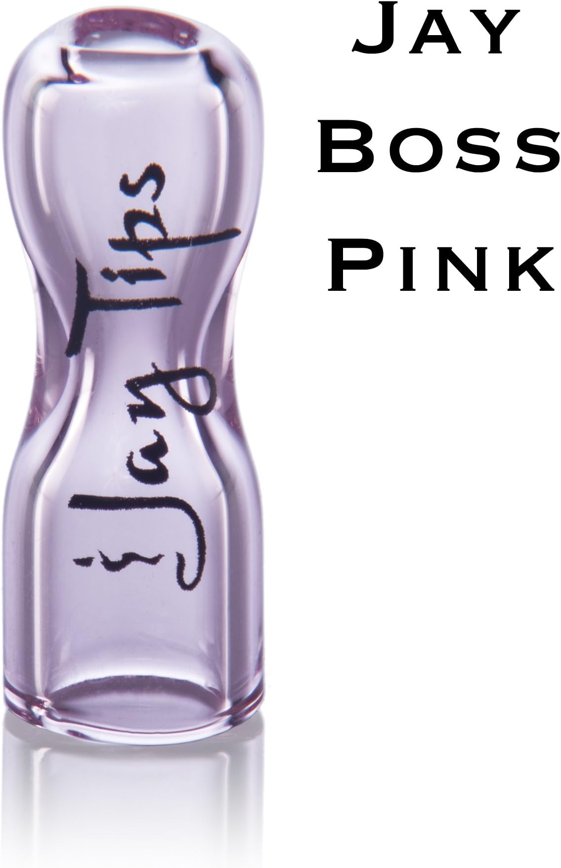 Jay Boss Pink Reusable Glass Rolling tip Filter for Large Cigarettes