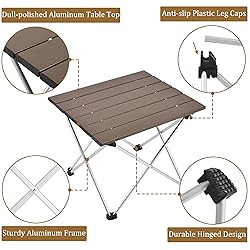 Grope Portable Camping Table with Aluminum Table