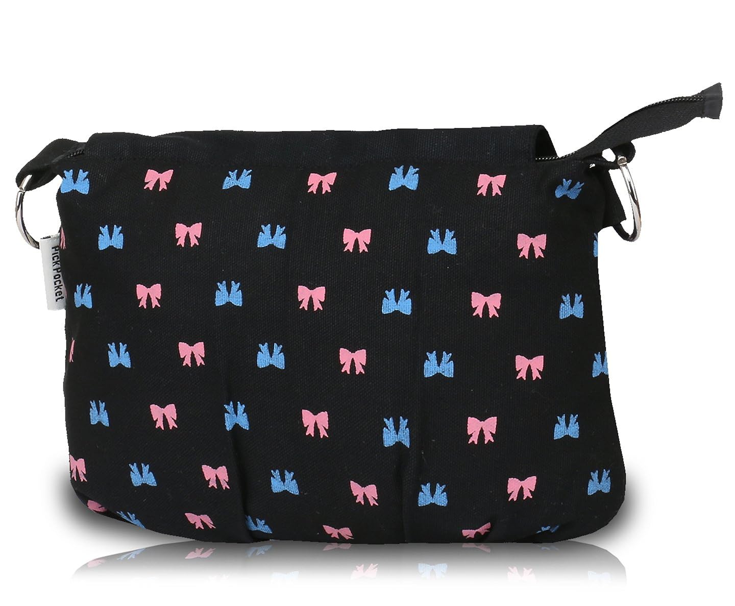 pick pocket girls sling bag (black) (slpinkbow229)
