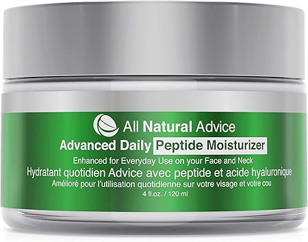 moisturizer with peptides and hyaluronic acid