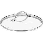 GreenPan Glass Lid with Stainless Steel Handle, 11"