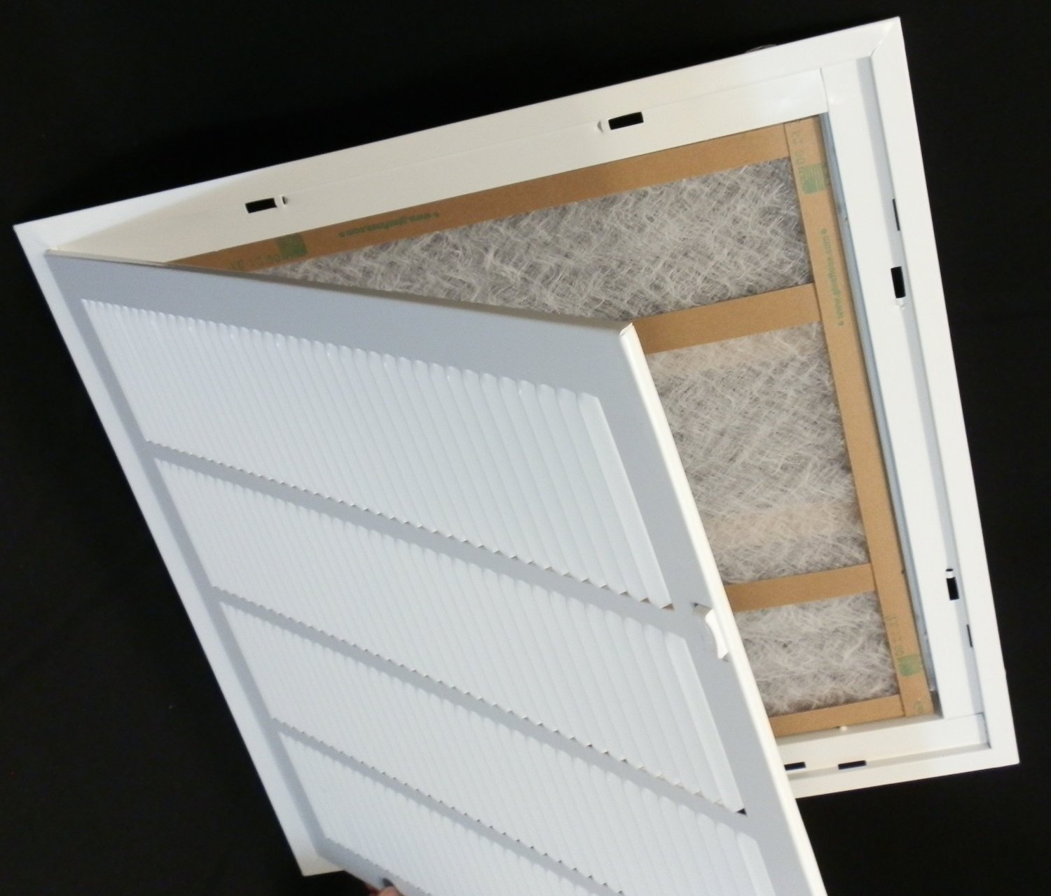24" X 24 Steel Return Air Filter Grille for 1" Filter Removable Face/Door eBay