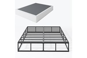 SHLAND Queen Box Spring 9 Inch Box Spring for Queen Bed, High Profile Metal Box Springs with Fabric Cover, Easy Assembly, 3000 Lbs Max Weight Capacity