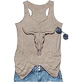 Vintage Mandala Graphic Tank Tops for Women Summer Beach Graphic Loose Tanks Vest USA Flag Vacation Racerback Tank Cami