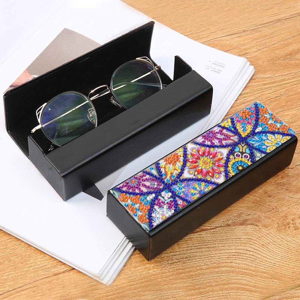 Everpert Hard Shell Eyeglasses Case Diy Diamond Painting Leather Glasses Cases With Magnetic Clasp For Women Men Kids Spectacle Sunglasses Eyewear Protective Case Clothing Women S Clothing Mymobileindia Com