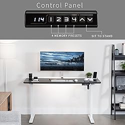 VIVO Electric 60 x 24 in Standing Desk, Memory