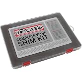 Hot Cams HCSHIM02 Complete Shim Kit Compatible with/Replacement for Arctic Cat ATV DVX 400 /Honda CRF 450R CRF450X TRX 450ER TRX 450R /Kawasaki KFX 400 KFX 450R KLX 450R KX 450F/Suzuki