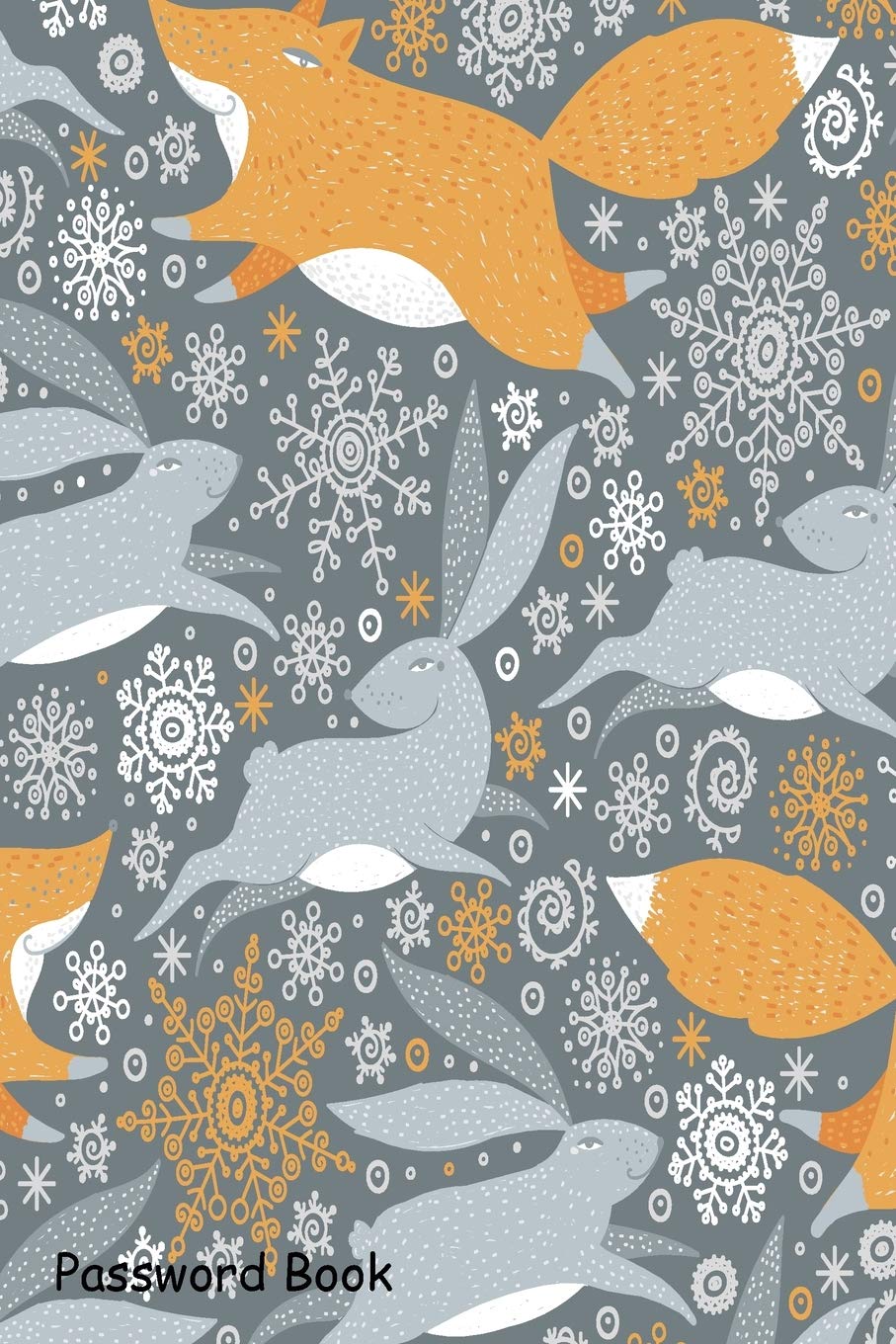 Password Book: Include Alphabetical Index With Watercolor Animal Floral Leaves