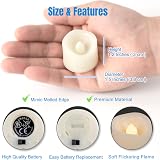CANDLE IDEA 24x LED Flameless Flickering Tea Lights Battery Operated Warm White view 5