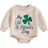 Thorn Tree Irish Baby Clothes Clover Printed Sweatshirt Warmly Spring Infant Girl Boys St Patricks Day Sweater
