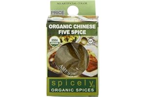 Spicely Organic Seasoning Chinese Five Spice 0.40 Ounce ecoBox Certified Gluten Free