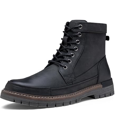 MADDEN Mens Black Goring Comfort Aillem Round Toe Wedge Boots Shoes 8 Madden Mens Black Goring Comfort Aillem Round Toe Wedge  main image 3
