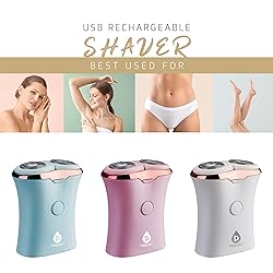 Pursonic USB Rechargeable Ladies Shaver, Removes