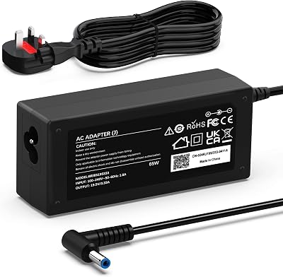 VUOHOEG 65W Laptop Charger for HP EliteBook Pavilion Spectre ProBook Envy