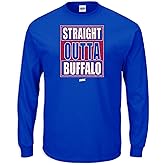 Straight Outta Buffalo T-Shirt for Buffalo Football Fans (SM-5XL)