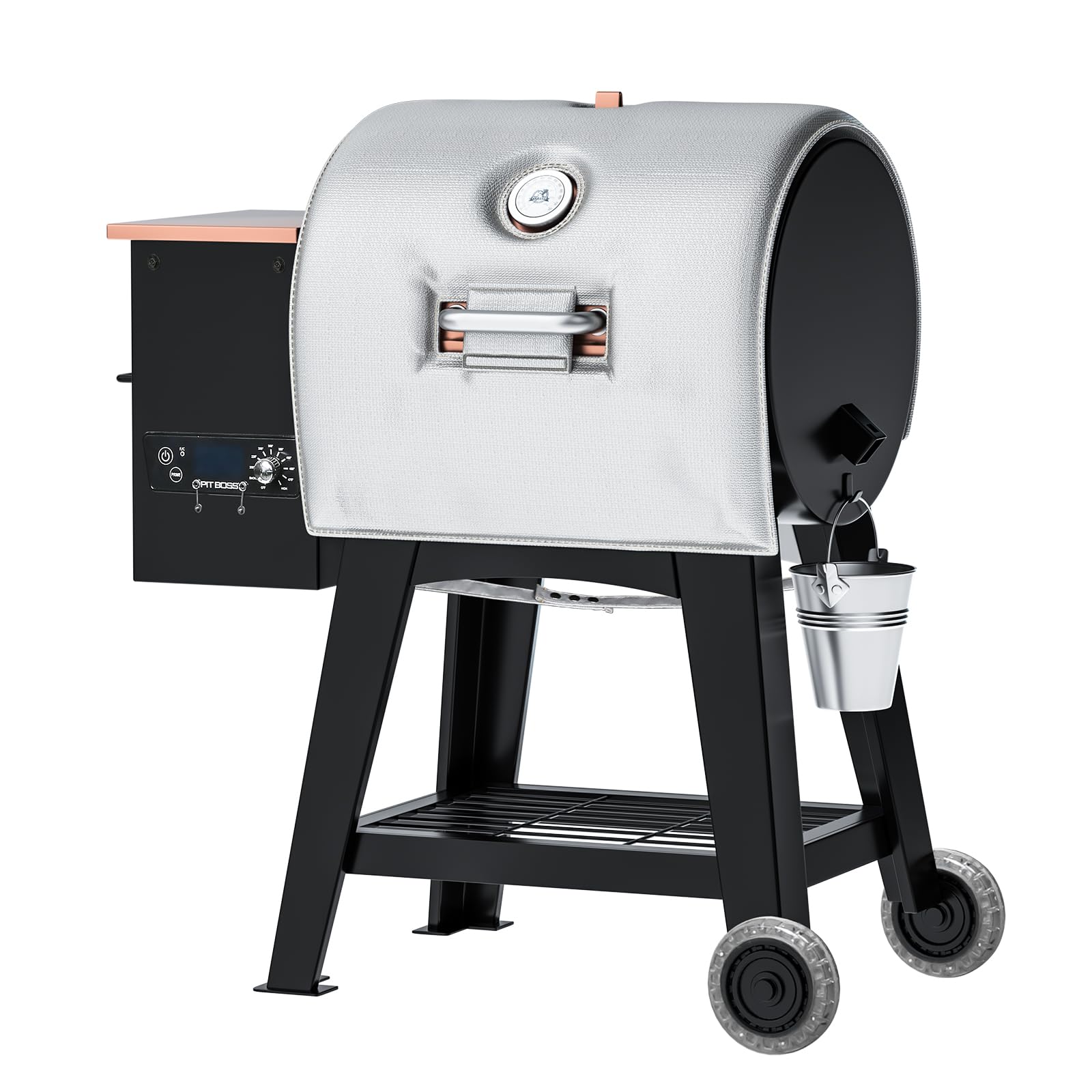 GRISUN Grill Blanket for Pit Boss Lexington 540 Wood Pellet Grill, Insulation Blanket for Pit Boss Lexington/Sportsman/Navigator 540/500/550 Grills - PB500NX PB500SP PB550G, Blanket Save a Lot of Heat Image