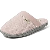 Dearfoams Women's Samantha Knit Closed Toe Scuff Slipper