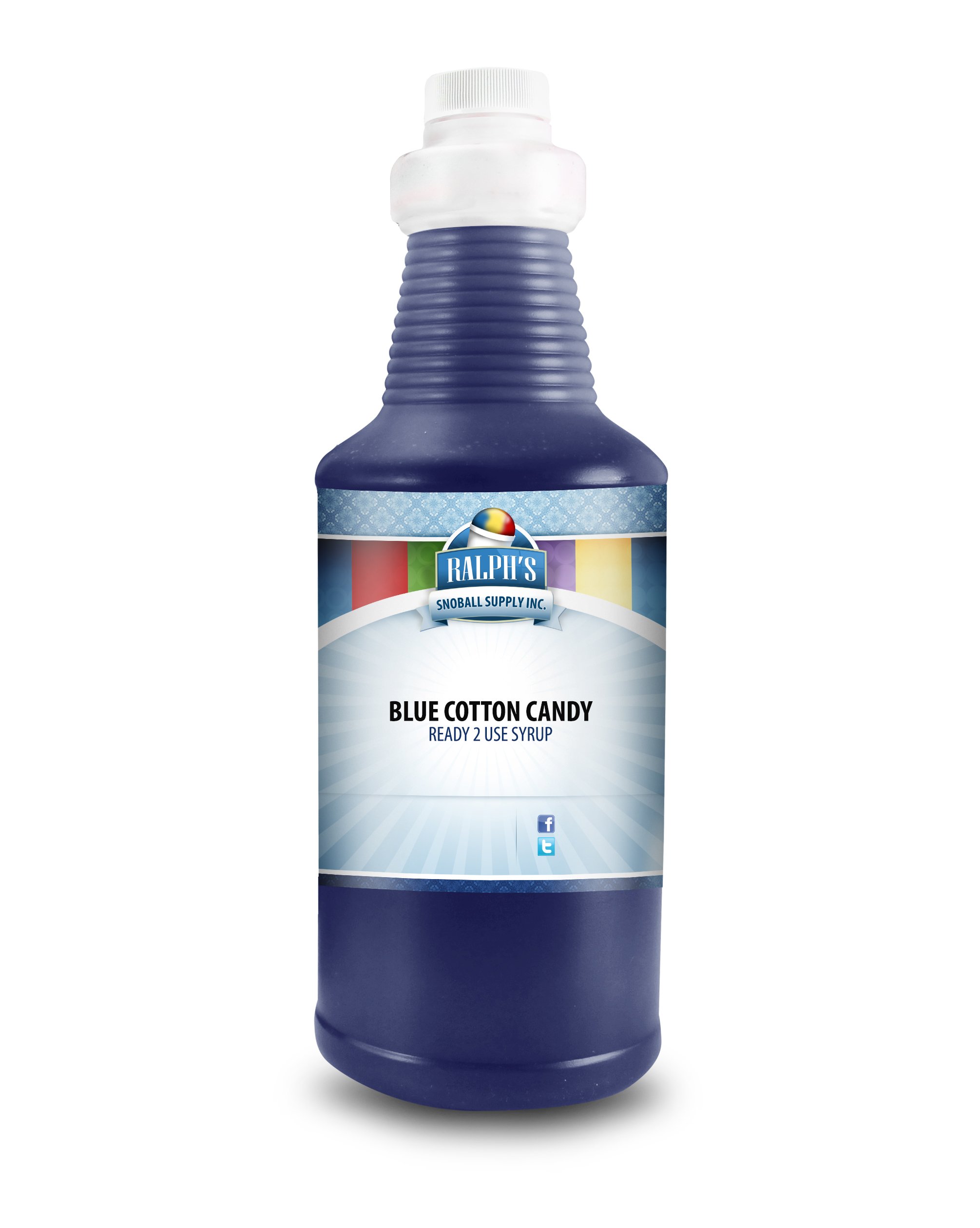 Ralph's Cotton Candy Snow Cone Syrup (32 Oz) Grocery