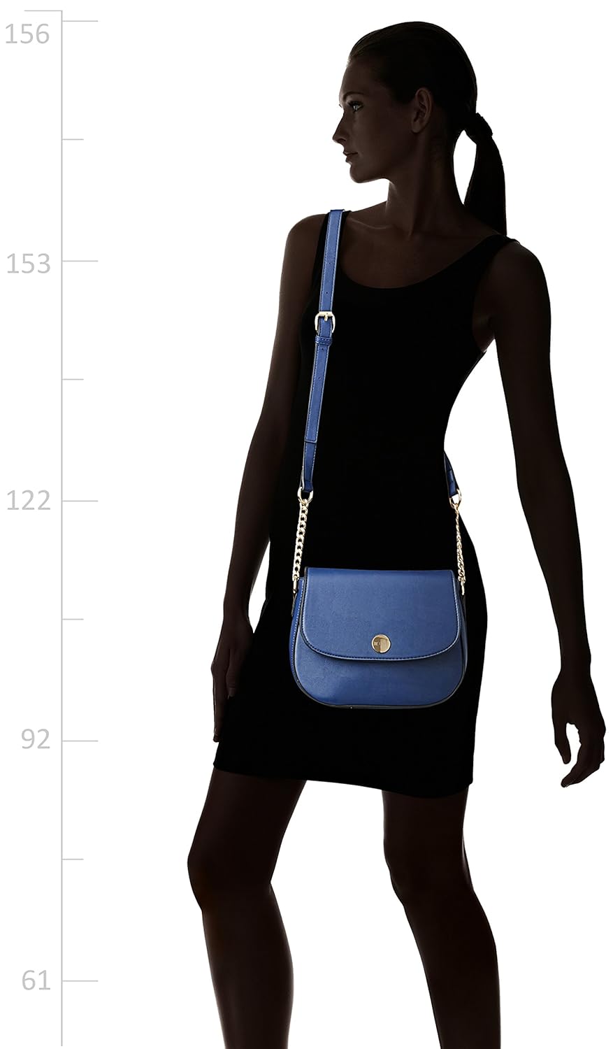 lavie onora women's sling bag (blue) ()