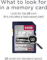 Integral 64GB SD Card 4K UHS-I U3 V30 Class 10 Pack of 2 view 3