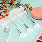 Mozeat Lens 6pcs Face Mask Brush Set Soft Nylon Fan Applicators view 3